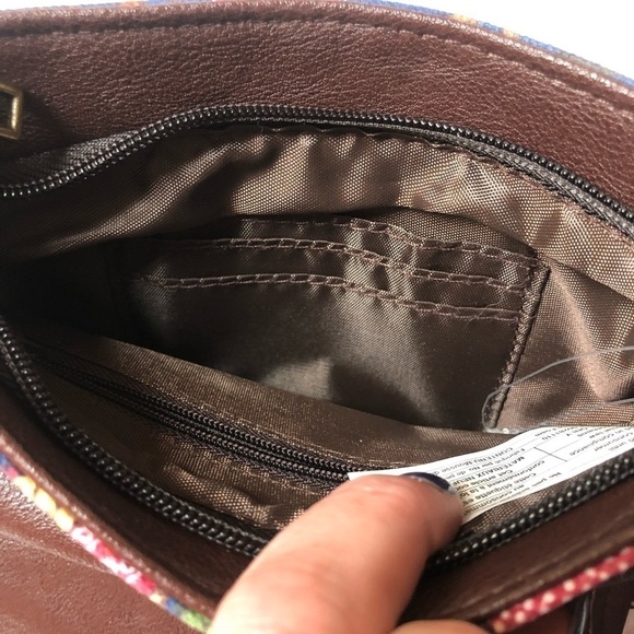 Owl Cloth Small Crossbody Purse NWOT - Picture 5 of 8